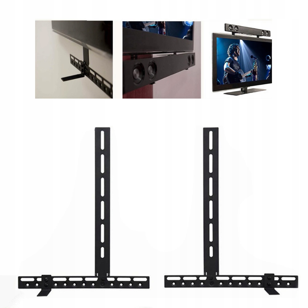 Wieszak Uchwyt do Głośnika Soundbar na Tv lub Ścienny Regulacja