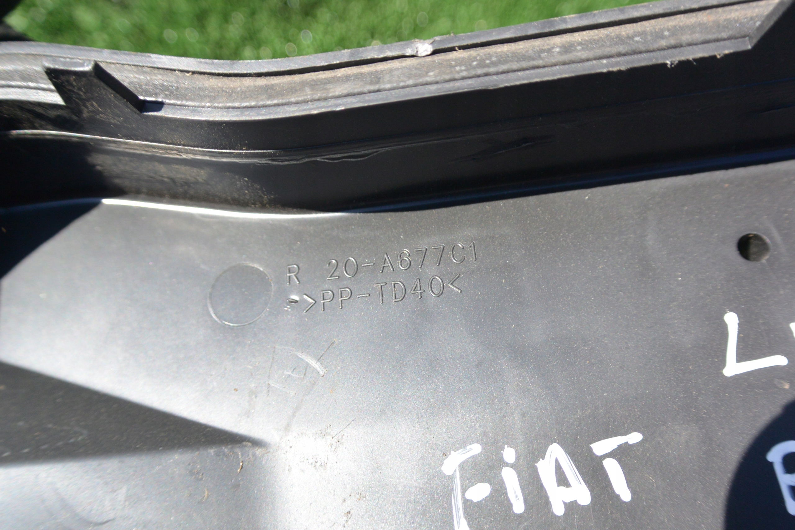 spoiler cap lights left FIAT DUCATO and