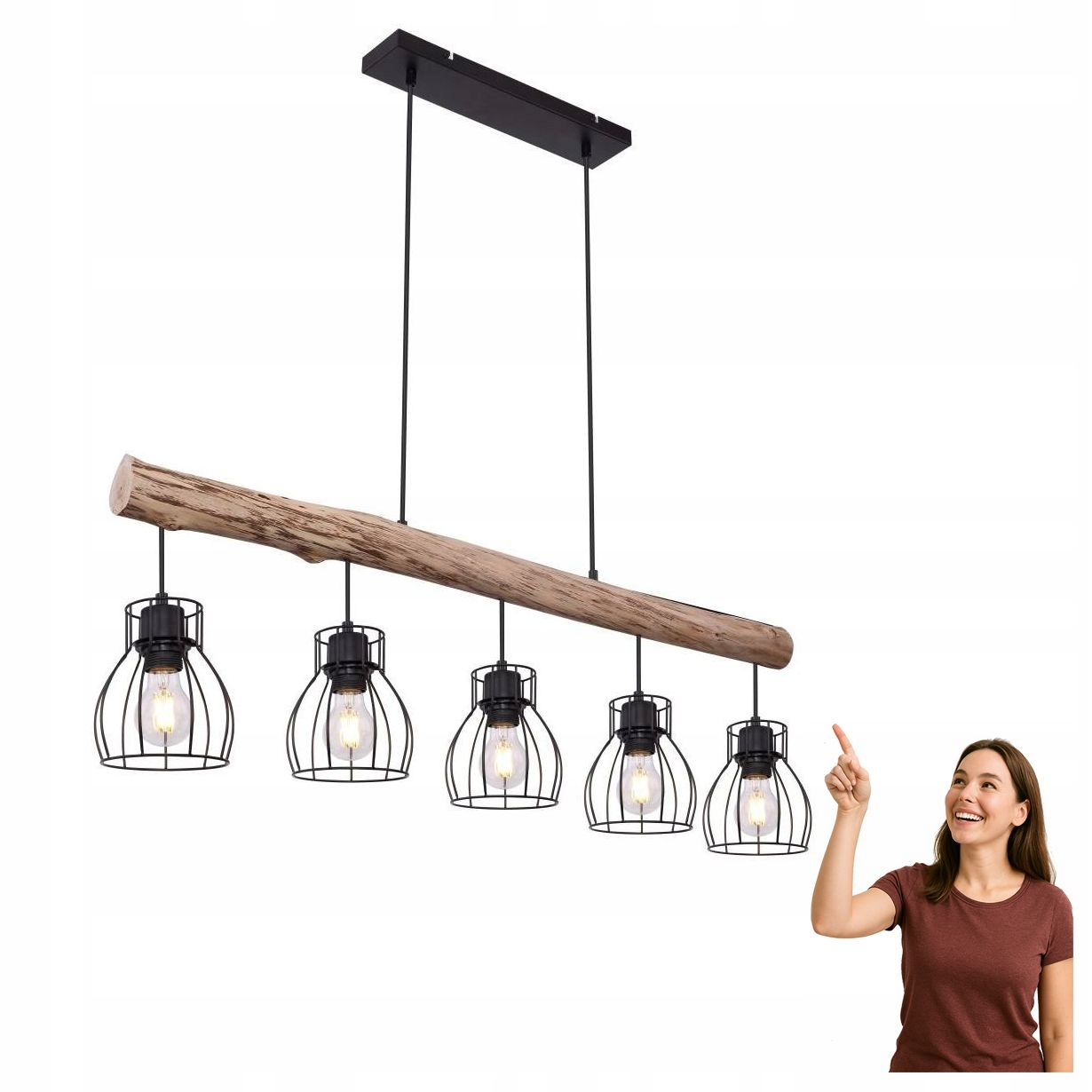 Závěsná lampa Mina 15326-5N Globo