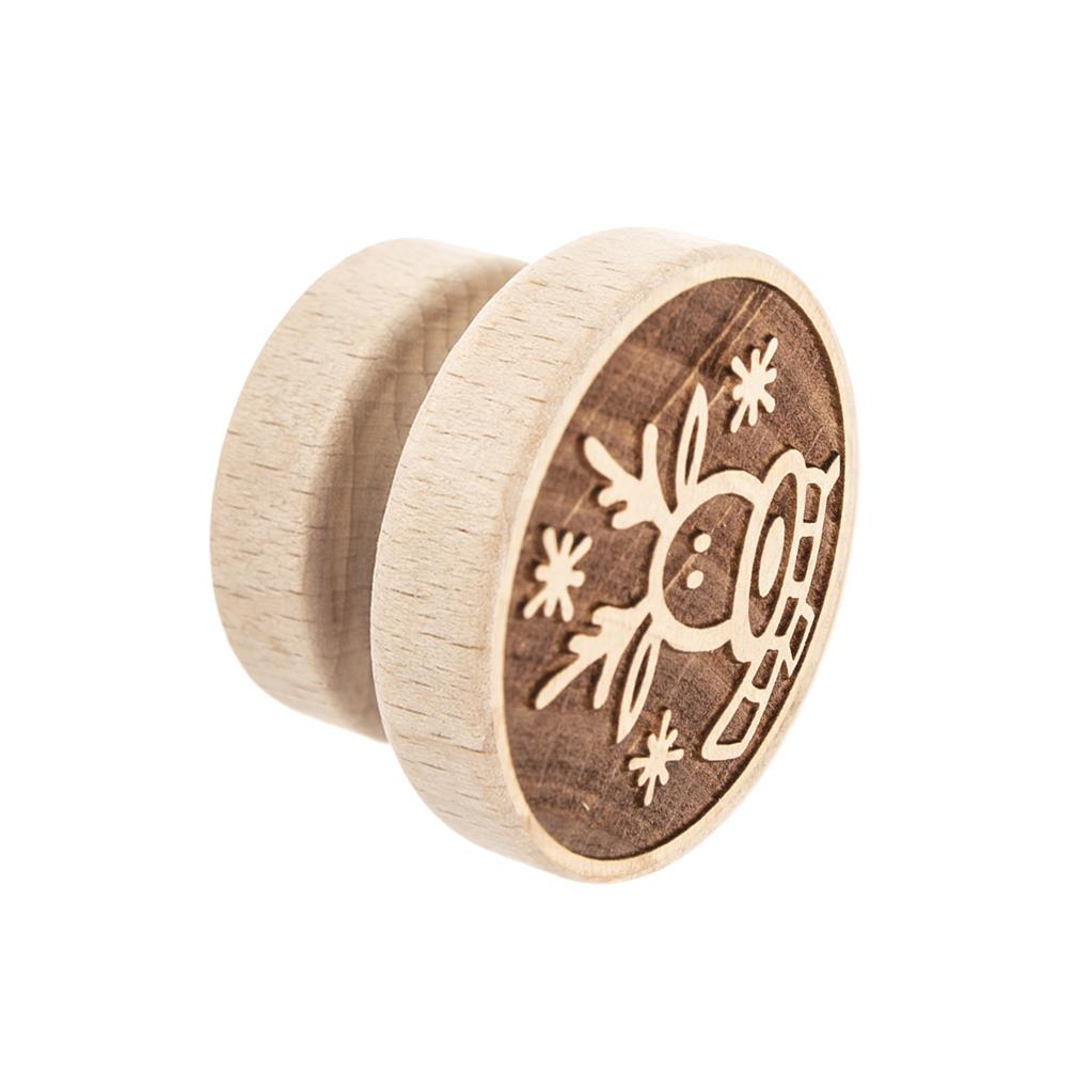 

Stempel pieczątka dokoracyjna renifer do pierników