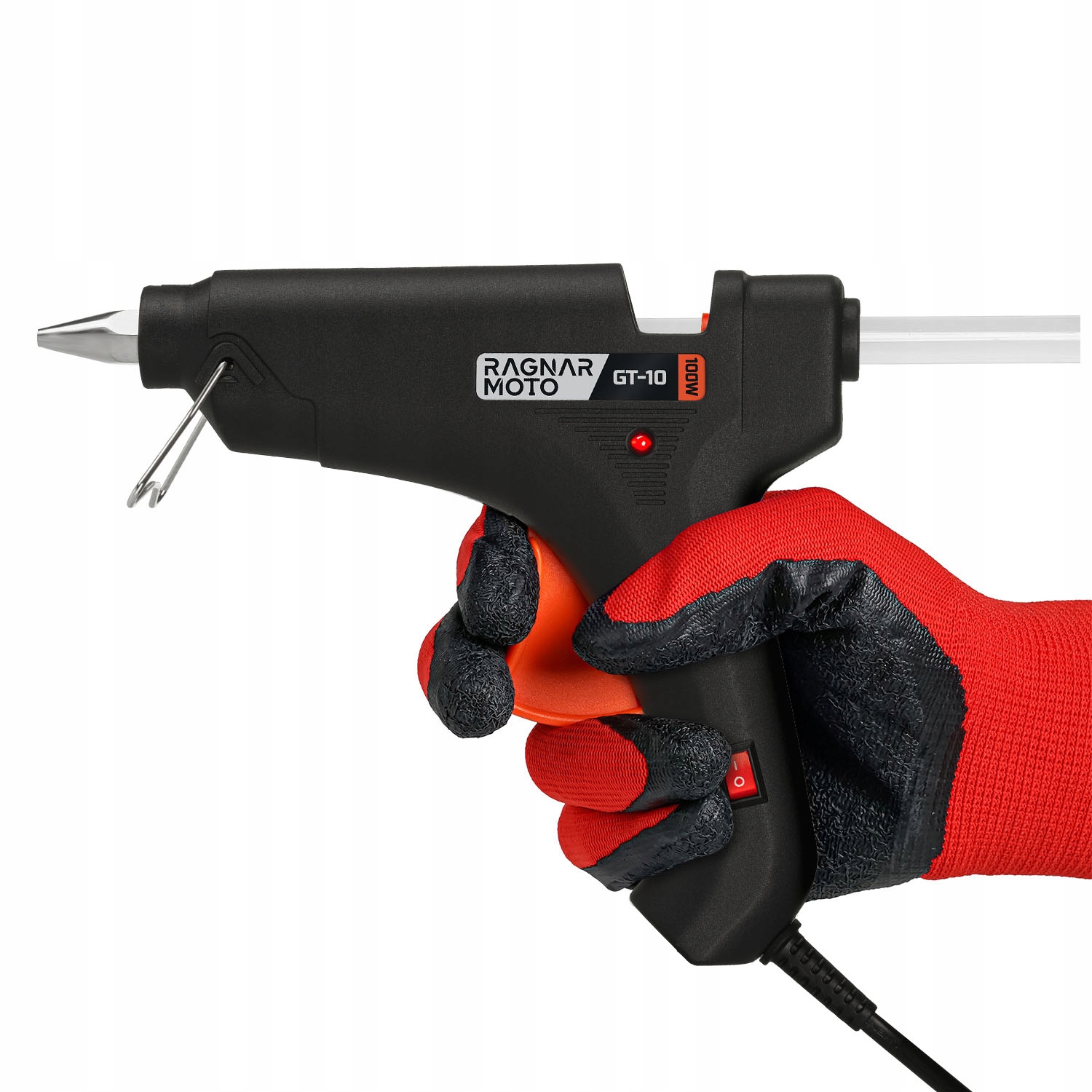 PISTOLET DO KLEJU NA GORĄCO 11mm 100W WKŁADY x 12 Temperatura maksymalna 200°C