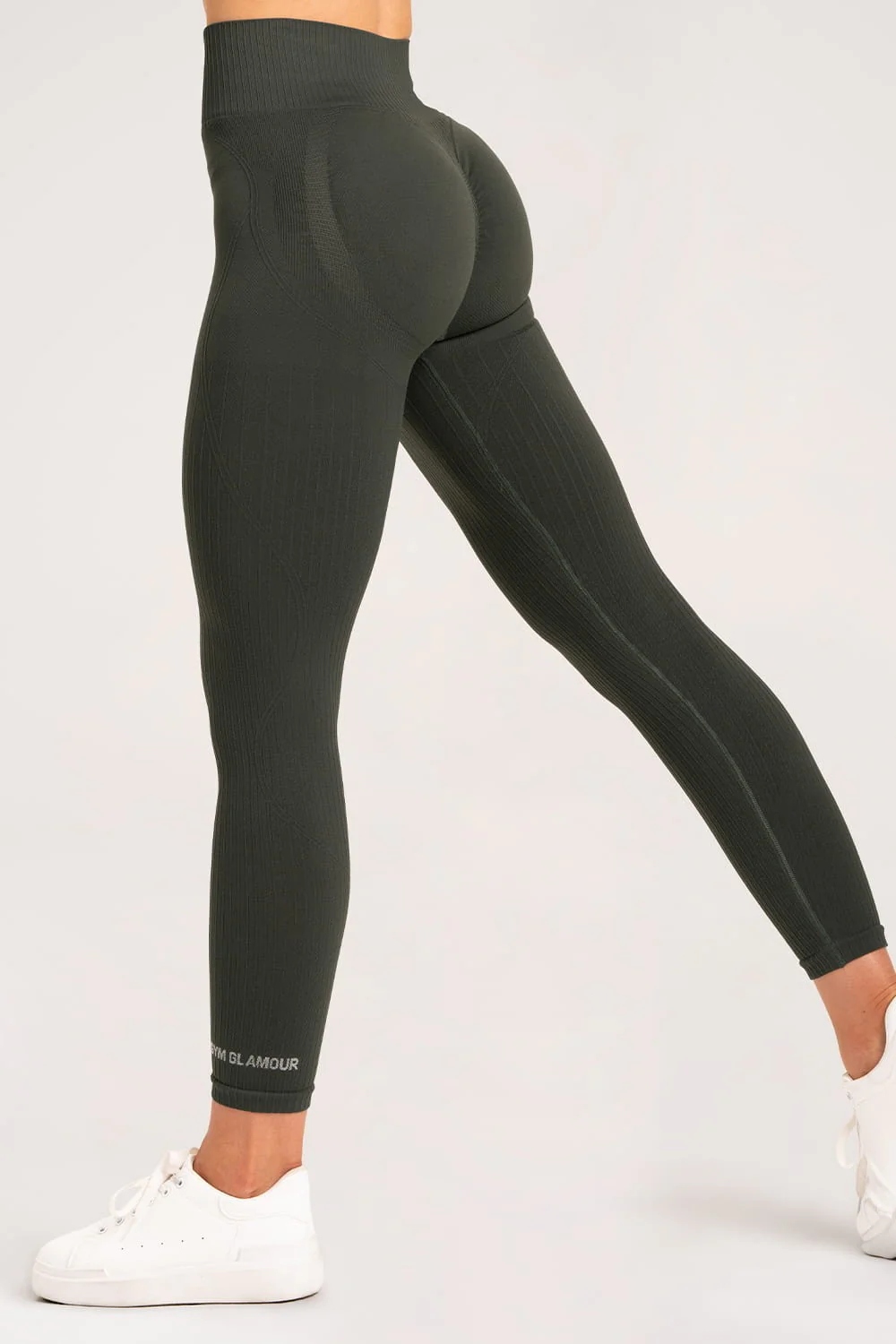 Gym Glamour Legíny push up 2.0 soldier vel. L