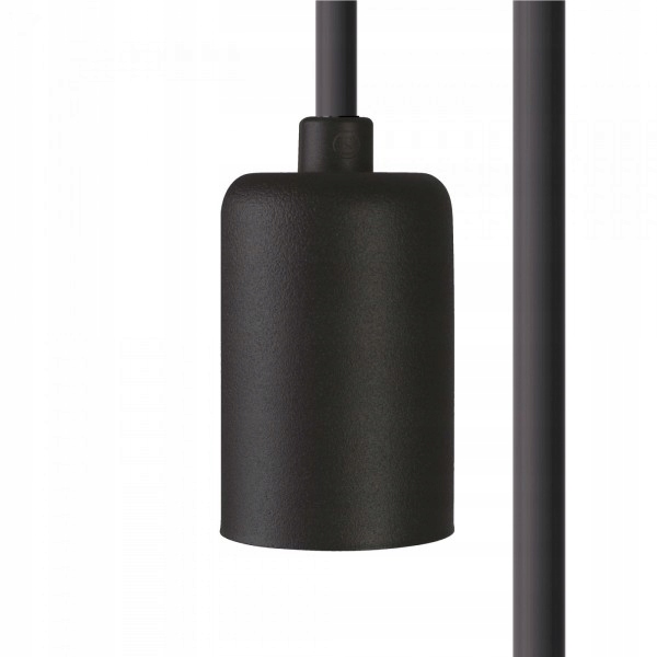 Kabel s objímkou Nowodvorski Cameleon E27 Černý 7 m 25 W IP20 System 8663