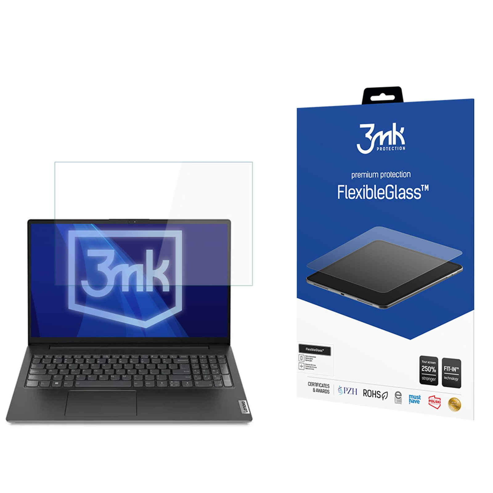 Sklo pro Lenovo V15 Gen 6 up to 17" 3mk FlexibleGlass