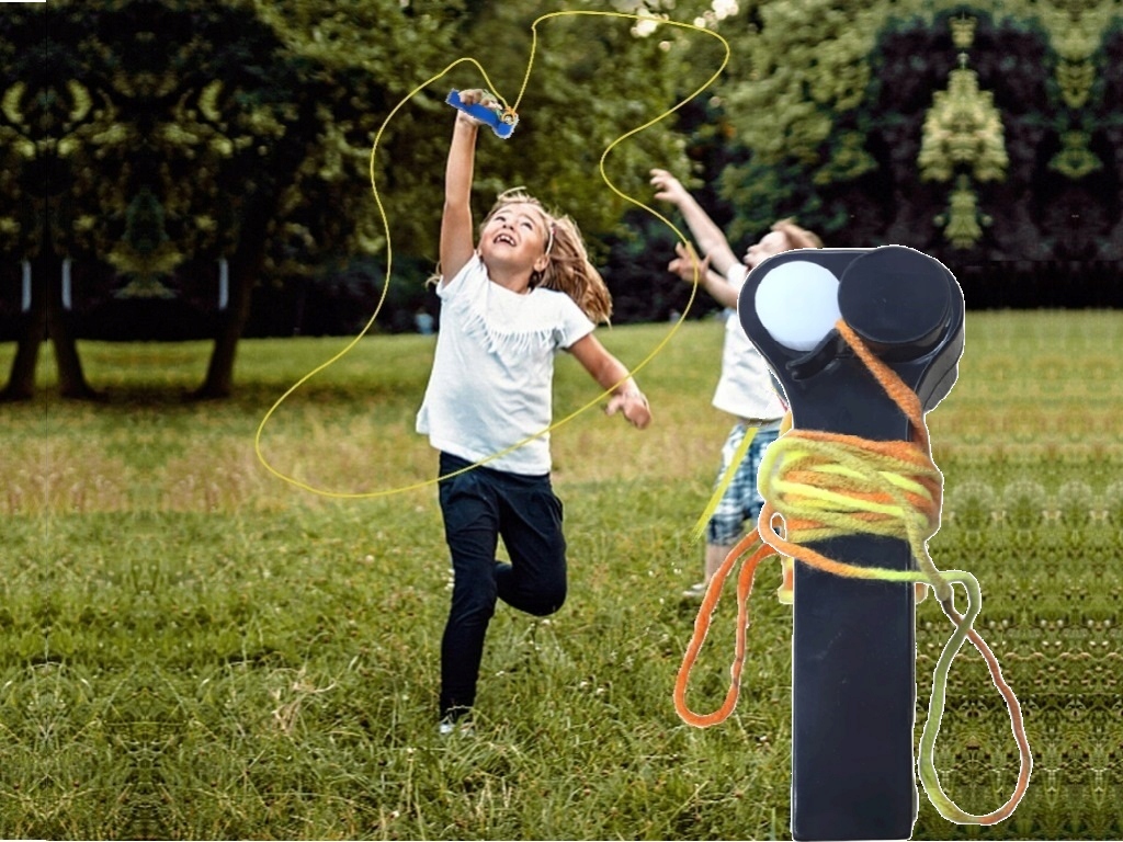 Rekwizyt Sznurek Linowy Lewitujący Śmigło Dzień Dziecka Zip Na Prezent Rodzaj Fidget Spinner