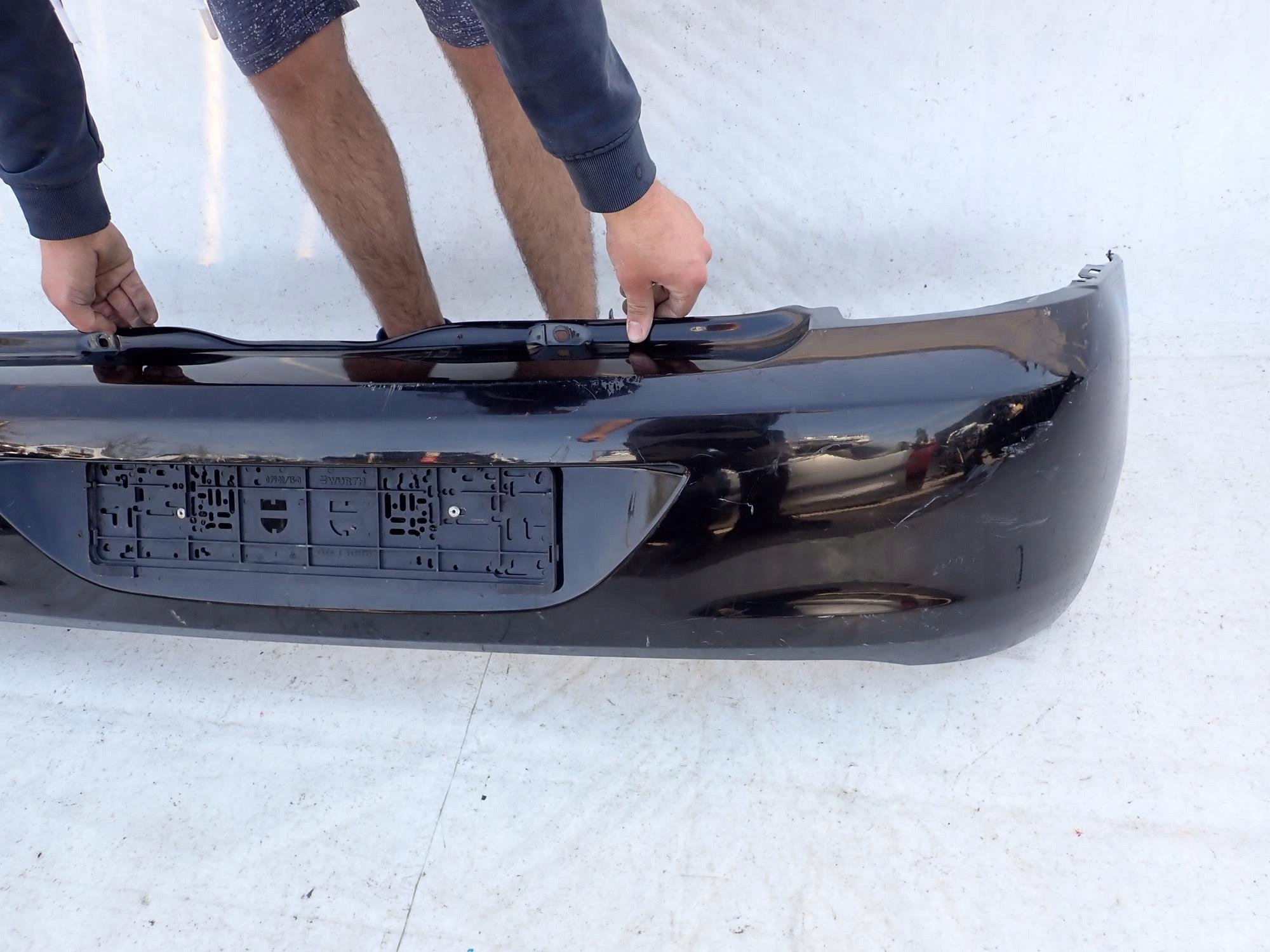 RENAULT CLIO CAMPUS STORIA 05-12 bumper rear part rear
