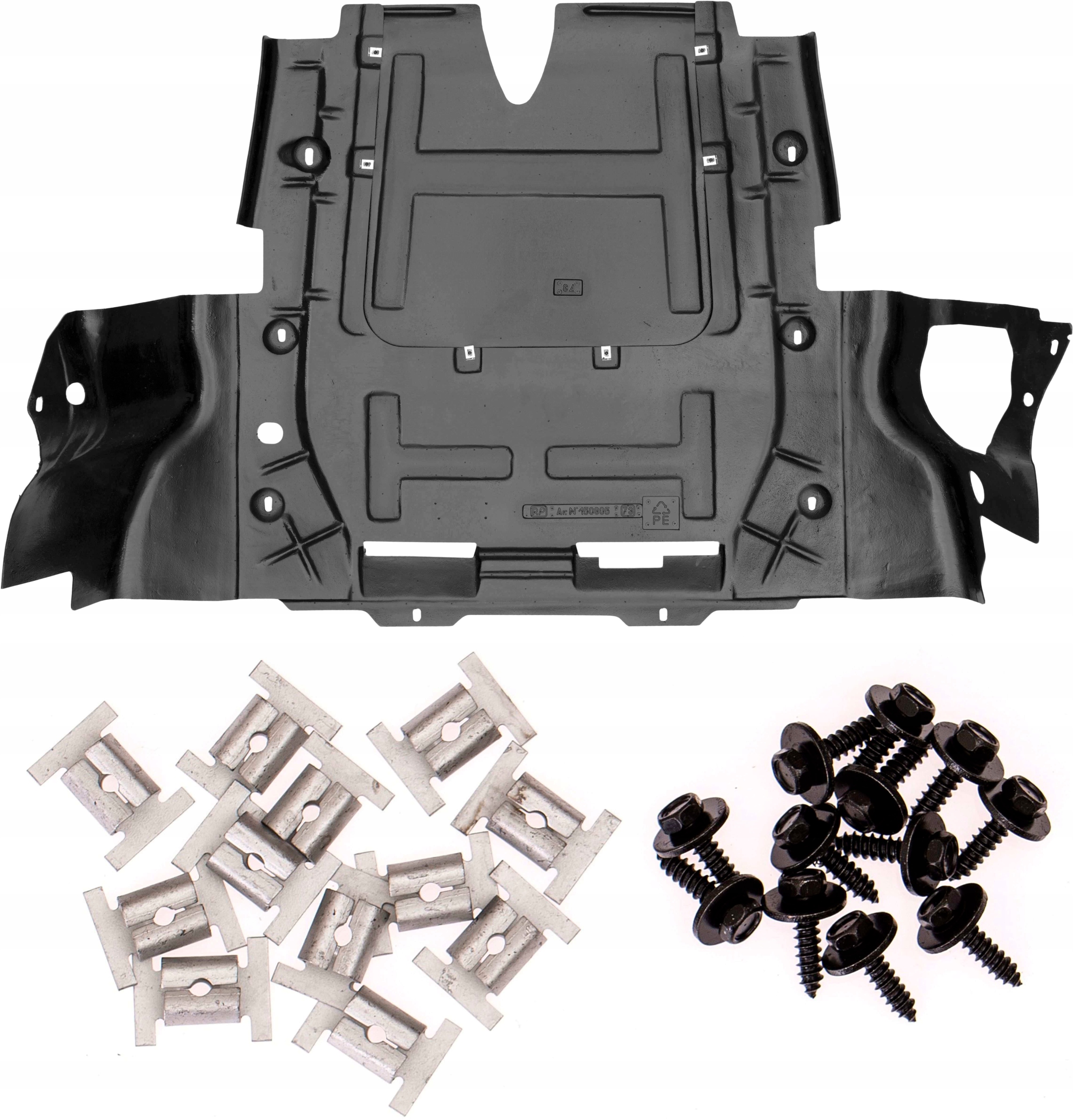 150805+90201 - Opel Zafira B DIESEL 2005-2011 капот + зажимы