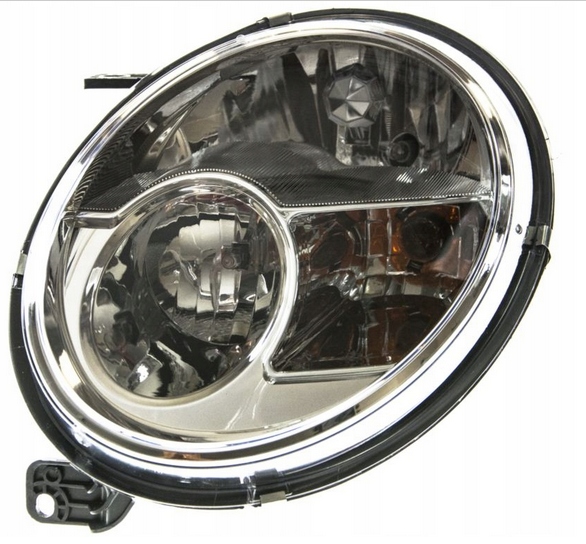 Levá přední lampa Microcar Due M.go 3 4 5 bílá 1644