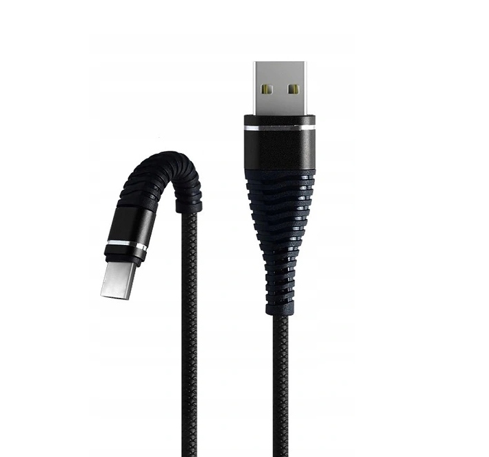 

Kabel Wzmacniany Usb-c Usb Do Telefonu Szybki 1m