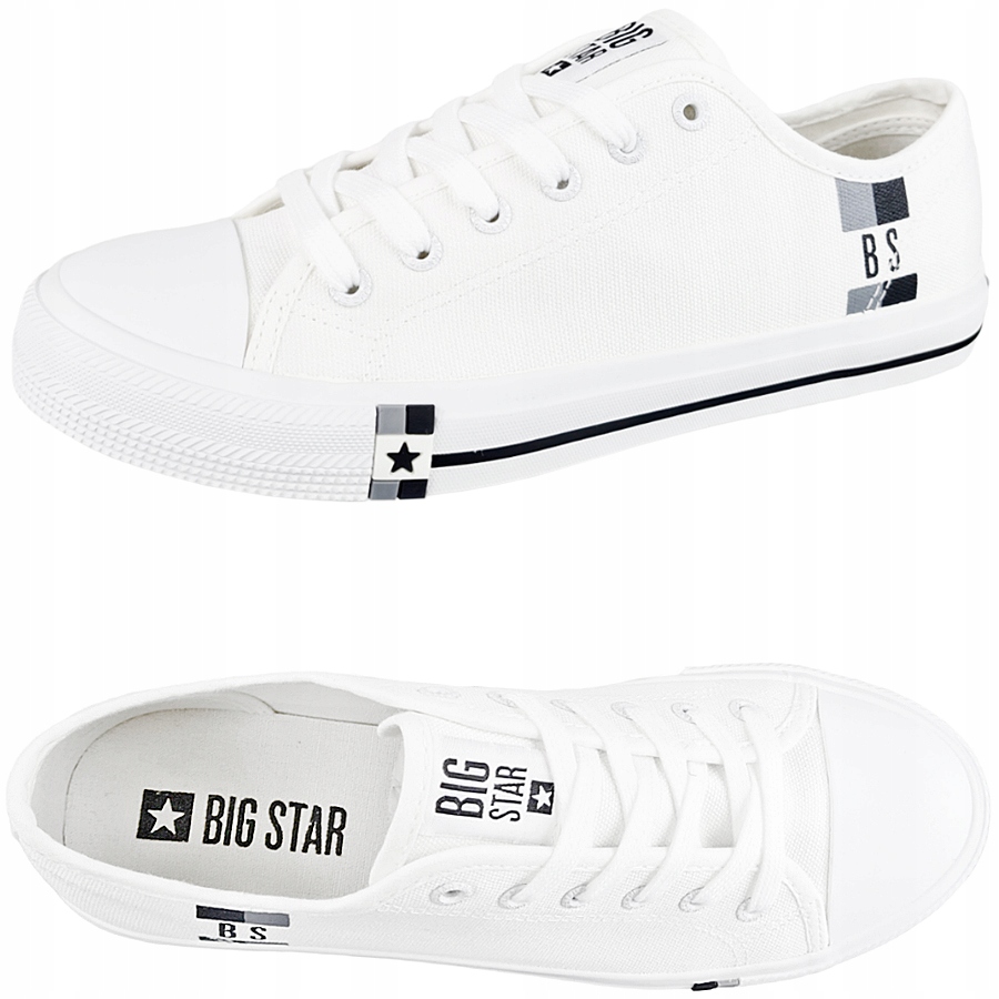

Trampki Big Star klasyczne białe HH274109 37