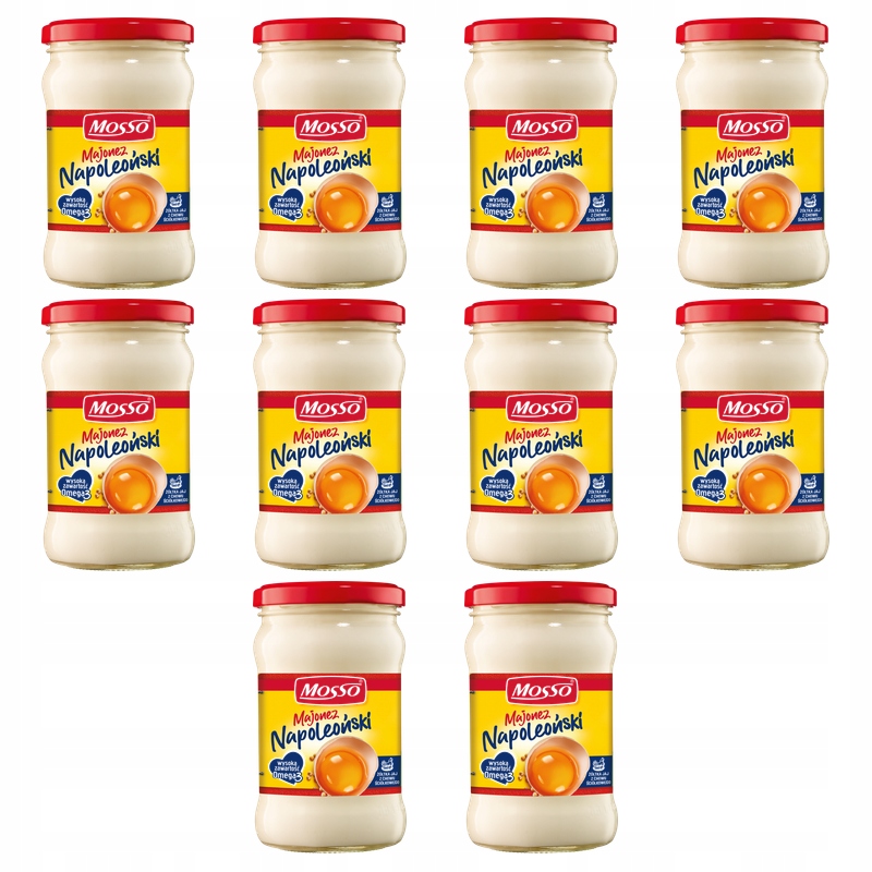 Mosso Napoleonská majonéza 320 ml X10