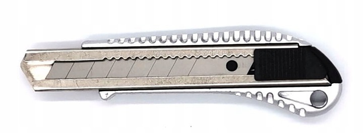 Metalowy nóż uniwersalny 18 mm nożyk do tapet