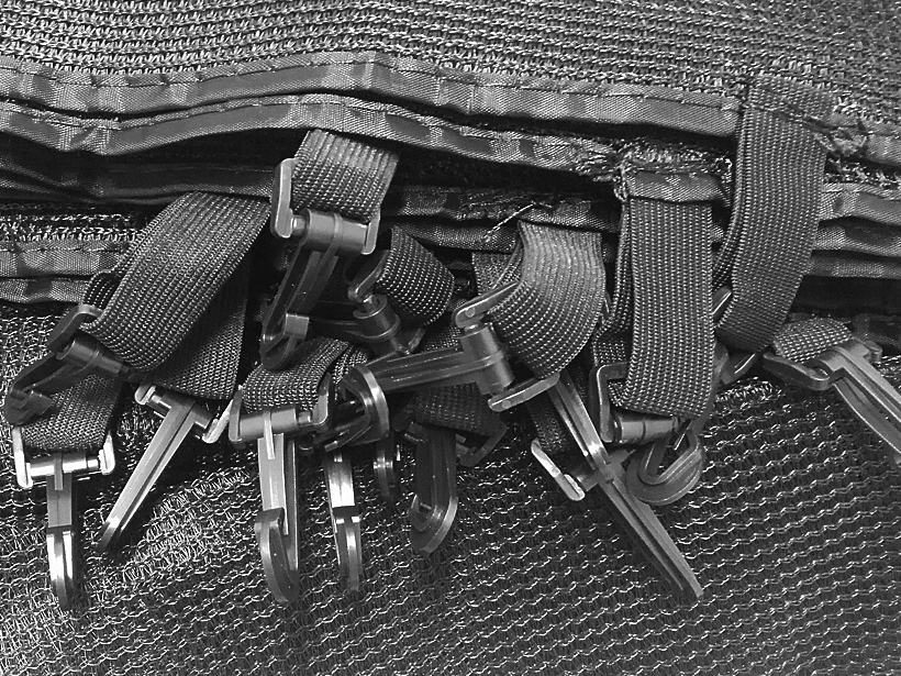 Zewnętrzna SIATKA DO TRAMPOLINY 12FT 366cm 6 Słupków Pól TRAMPOLINĘ Rodzaj zewnętrzna