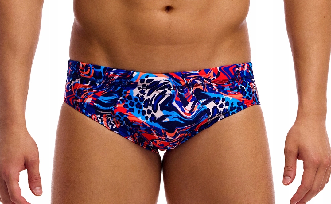 Pánské plavky Funky Trunks Mad Cat slipy M (UK34)