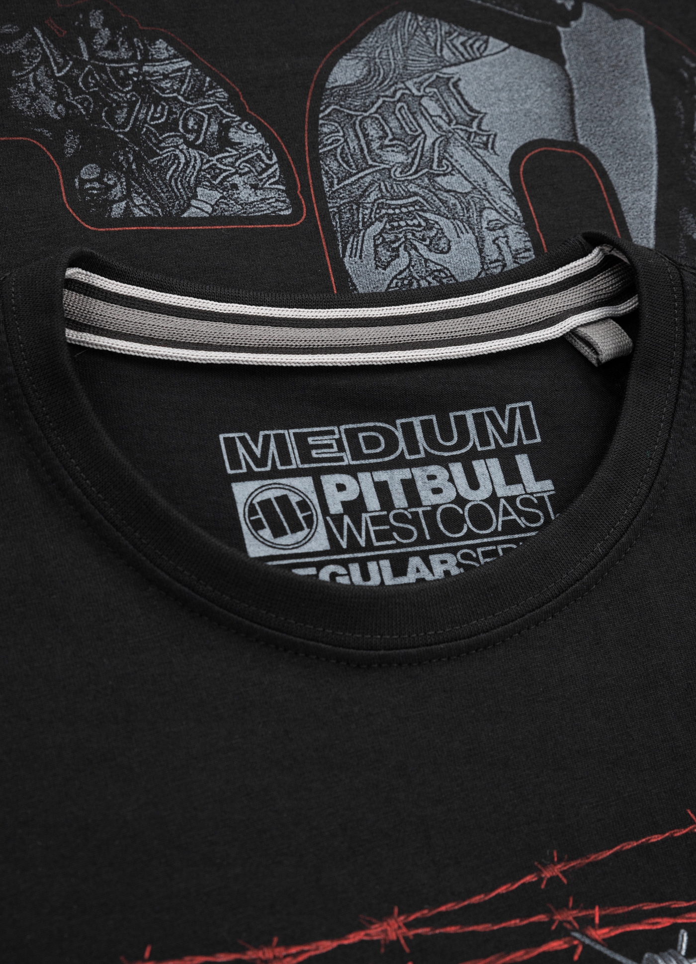 KOSZULKA PIT BULL THUG LIFE SAN DIEGO MĘSKA M Rozmiar M