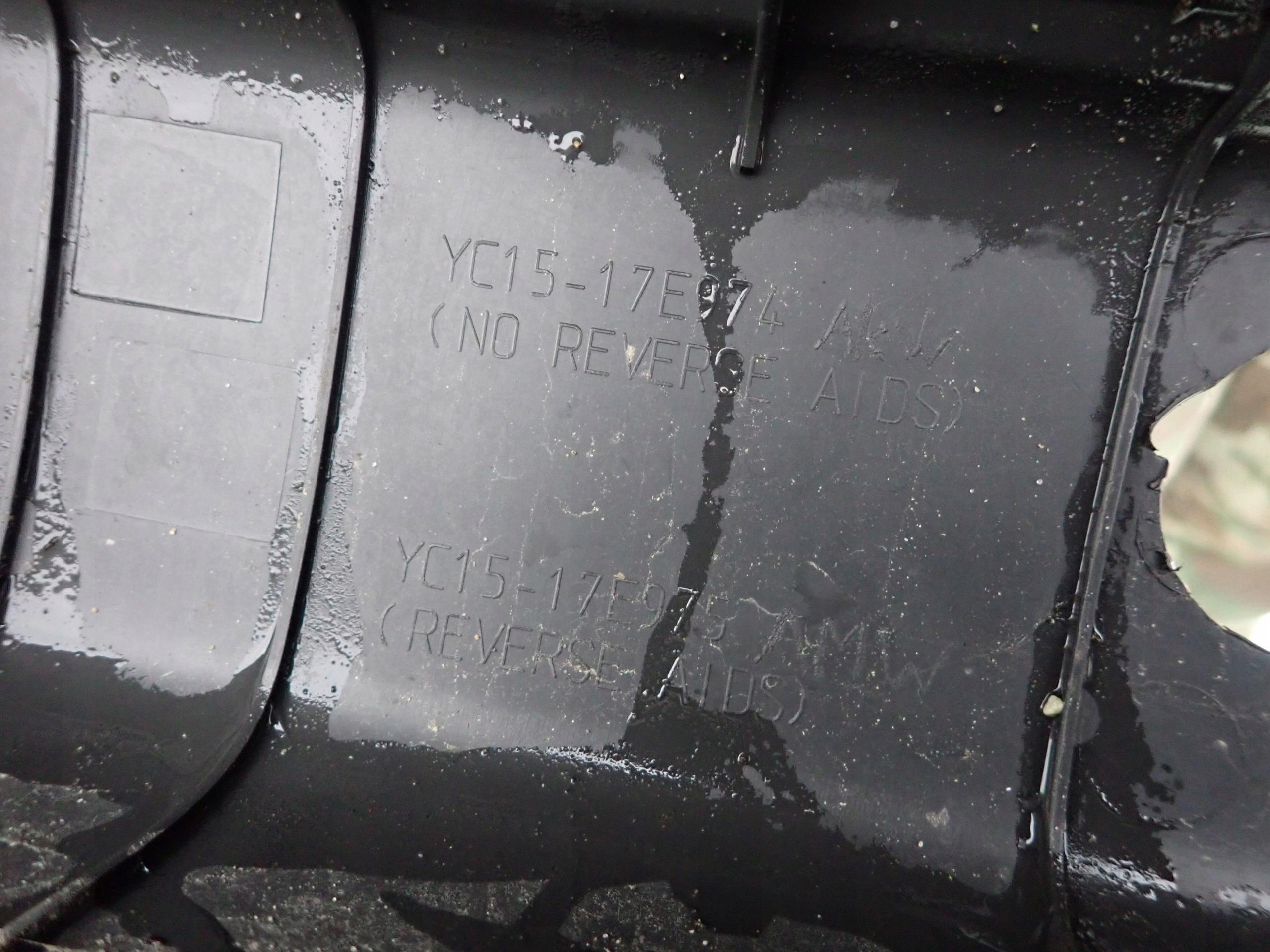 FORD TRANSIT MK5 00- bumper STOPIEN rear part PDC