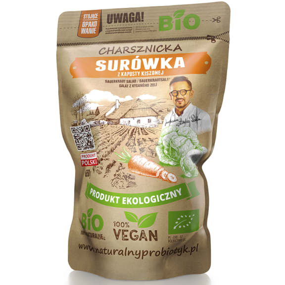 Levně Charsznickie Surovina z kysaného zelí Bio