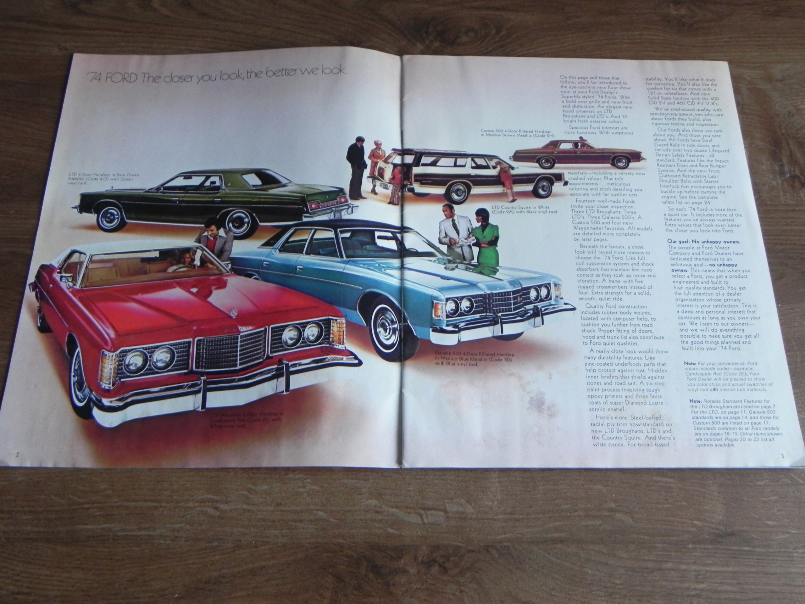 Ford LTD Brougham LTD Galaxie 500 Custom 500 Station Wagon 1974 USA