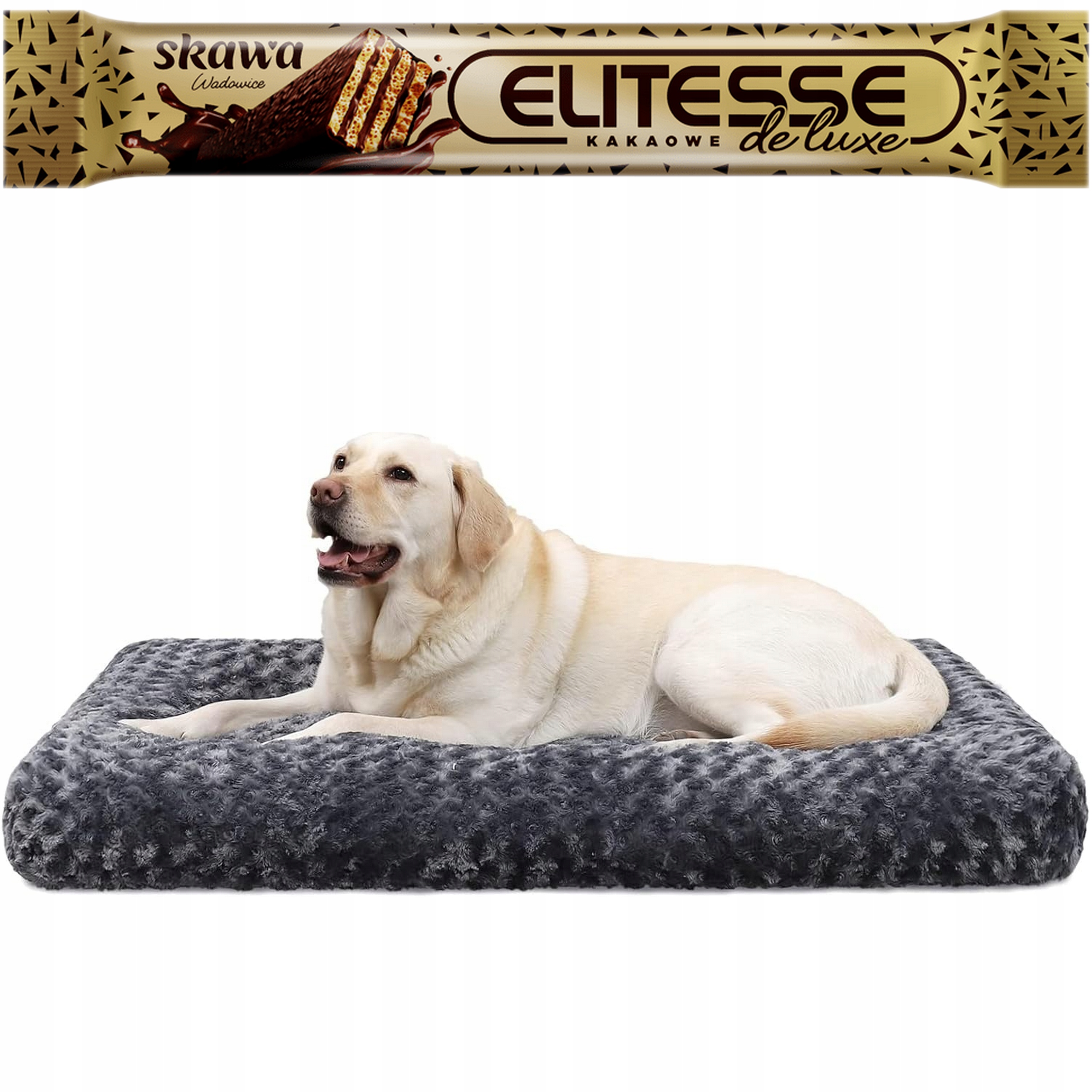 Levně Ksiia Pelíšek pro psa 90x60x8 cm Podložka pro zvířata Protiskluzová postel