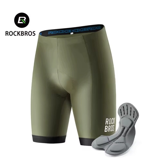 Spodenki Rowerowe Rockbros Męskie z Wkładką 3D 4XL