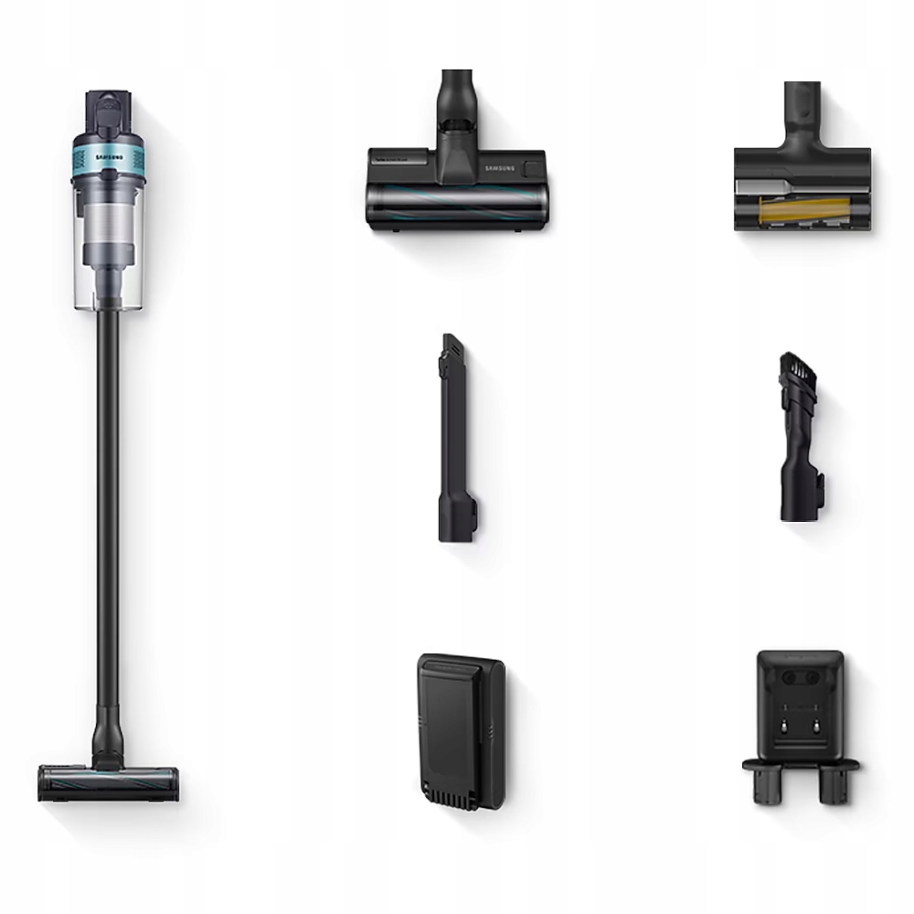 Odkurzacz pionowy Samsung Jet 75E Turbo VS20B75AGR1 czarny