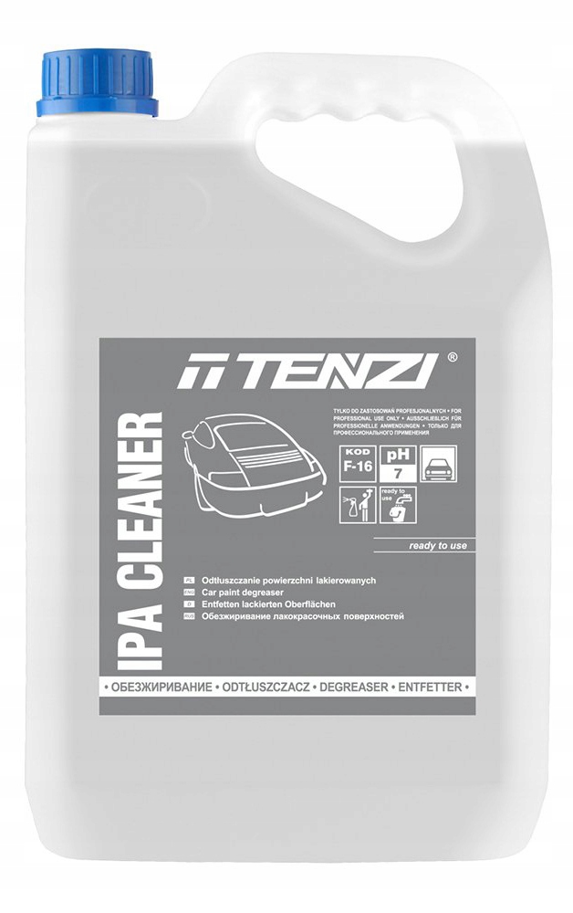 TENZI IPA CLEANER ODTŁUSZCZACZ DO LAKIERU SZYB 5L