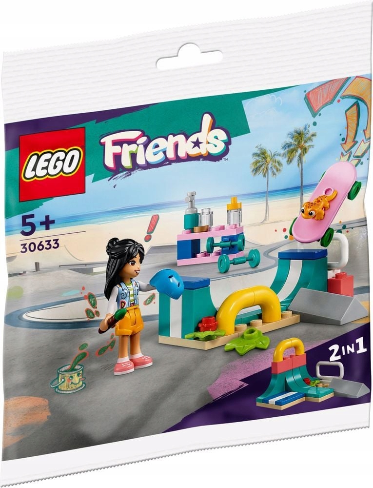LEGO 30633 Friends Rampa Deskorolkowa Polybag