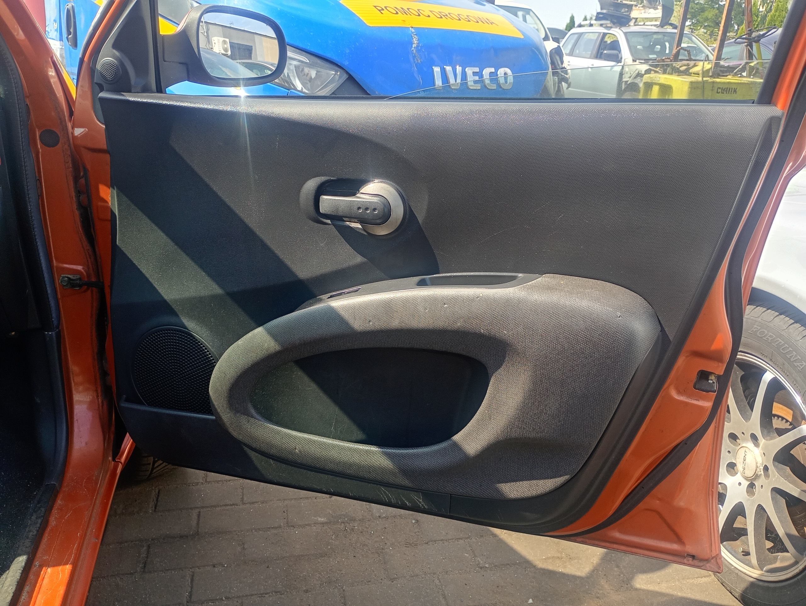 upholstery side right front Nissan Micra K12 03-10