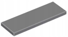 LEGO PŁYTKA 2X6 GŁADKA CIEMNOSZARA NR. 69729