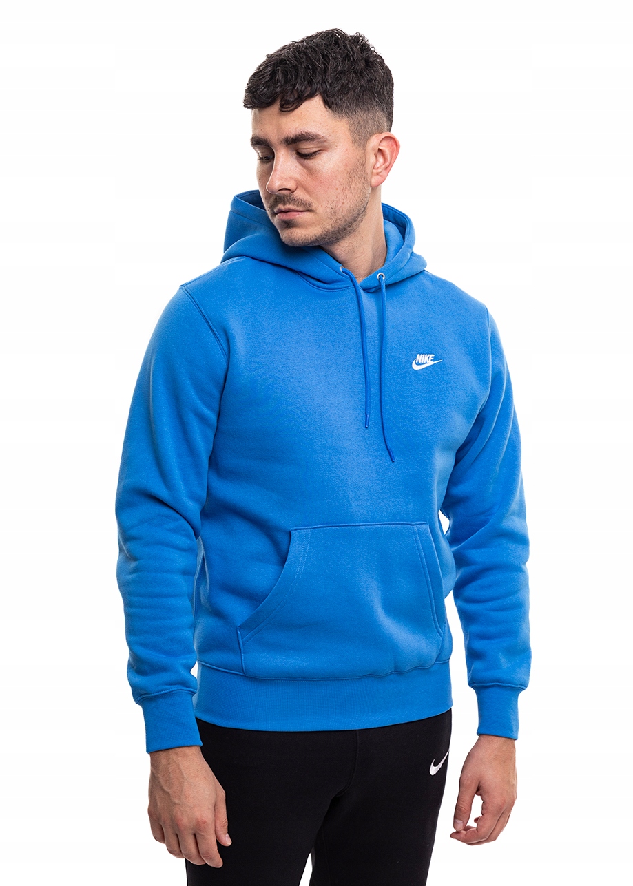 Pánská Mikina Nike Sportovní bavlněná S Kapucí Club Bb vel S