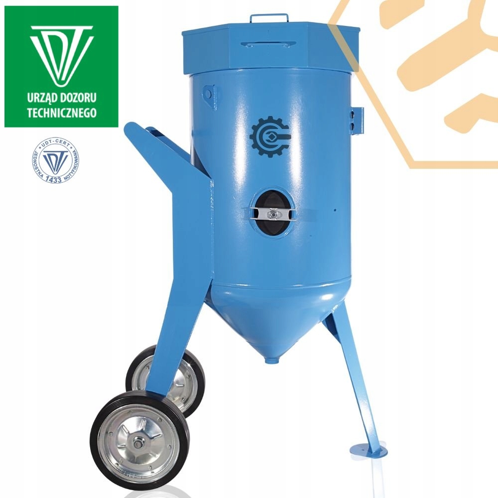 zestaw do piaskowania piaskarka sterowanie RMS 200l śrutownica mobilna FSV EAN (GTIN) 5906476972481