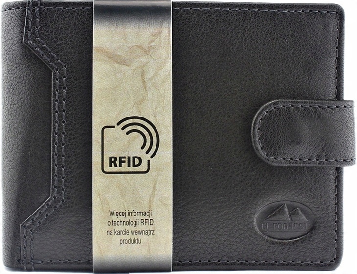 

P212 męski portfel El Forrest skóra Rfid poziomy
