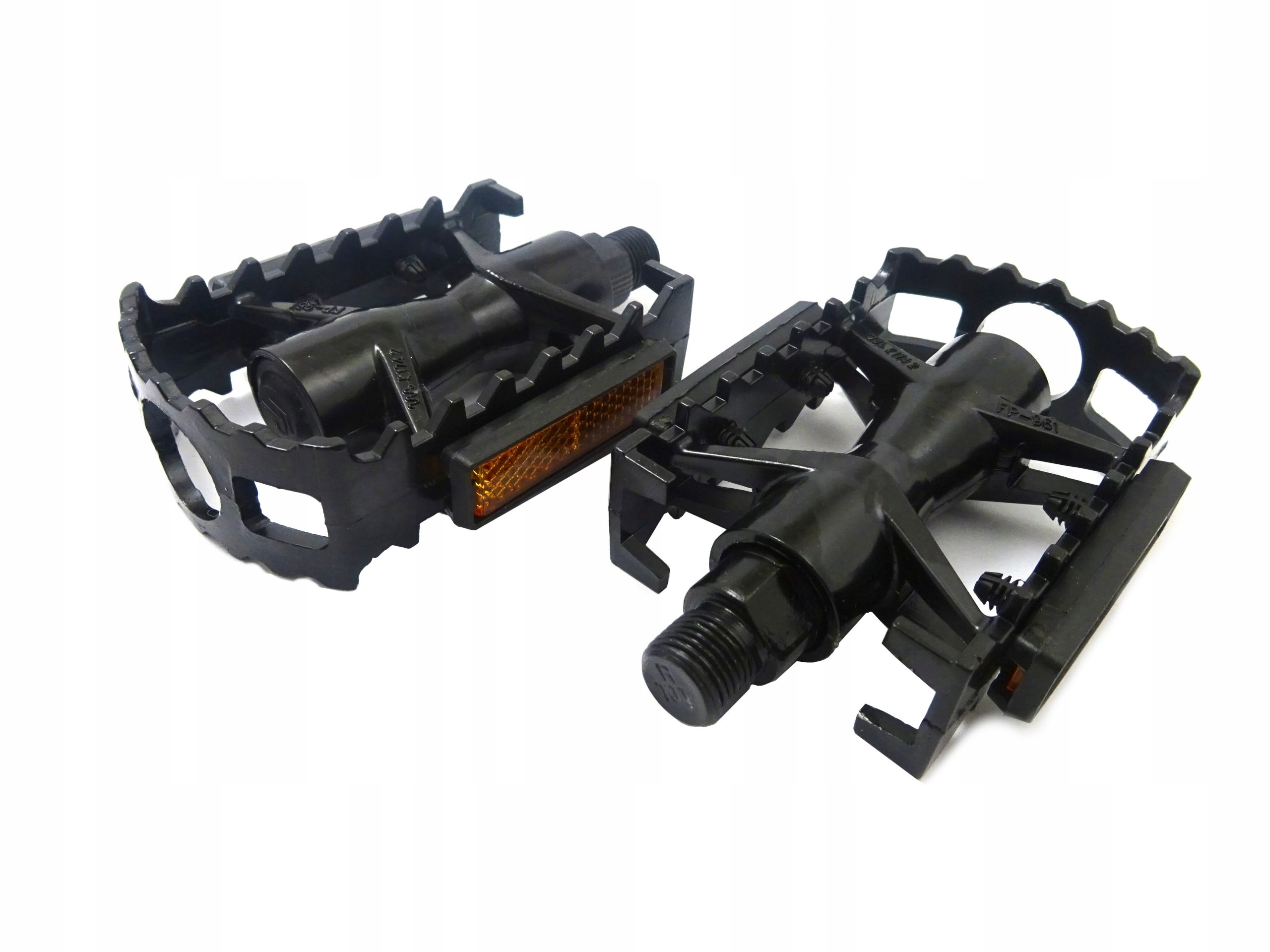 

Pedały Rowerowe Aluminiowe 9/16" Czarne