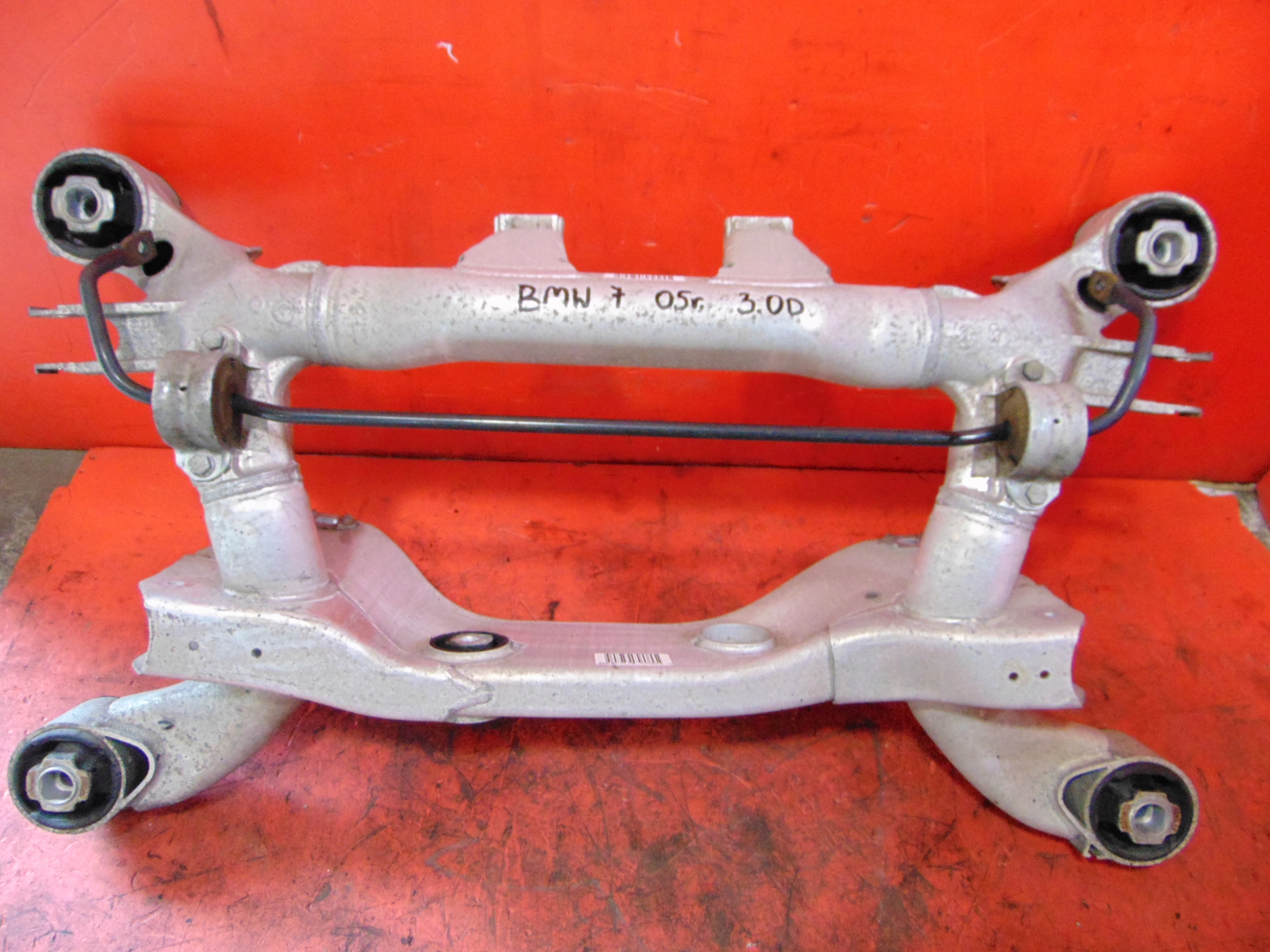 BMW 7 E65 E66 axle beam axle beam subframe TRAWERS rear part 6750556