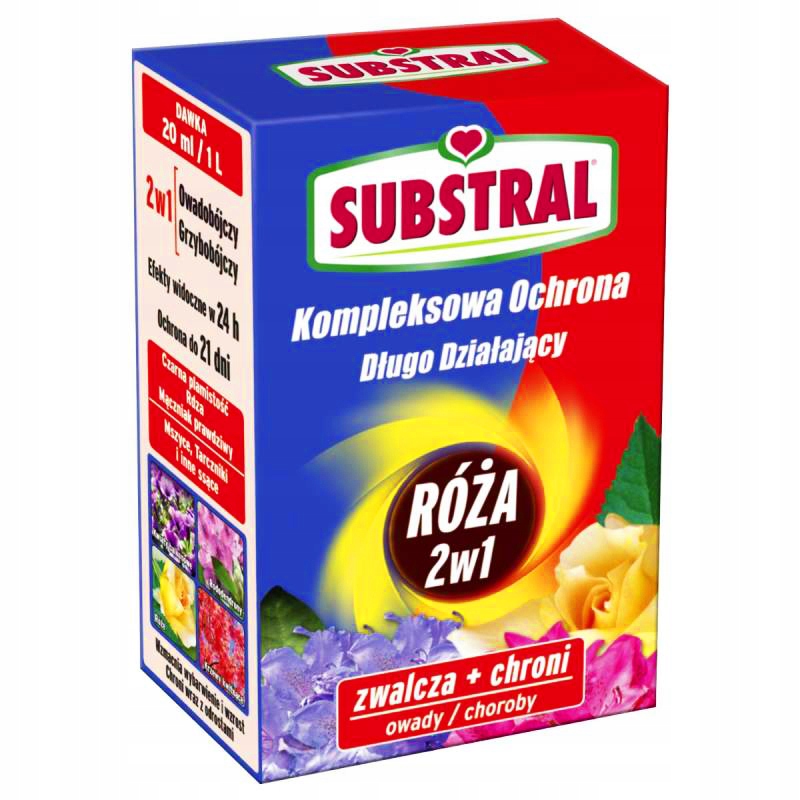 

Substral Kompleksowa Ochrona Kwiatów Róża 2w1 0,1L