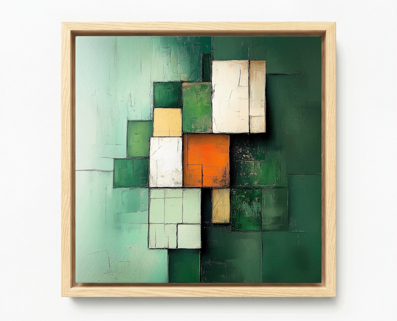 Obraz Rama American Box Abstrakcia 3D Štruktúra Geometria Textúra 60x60