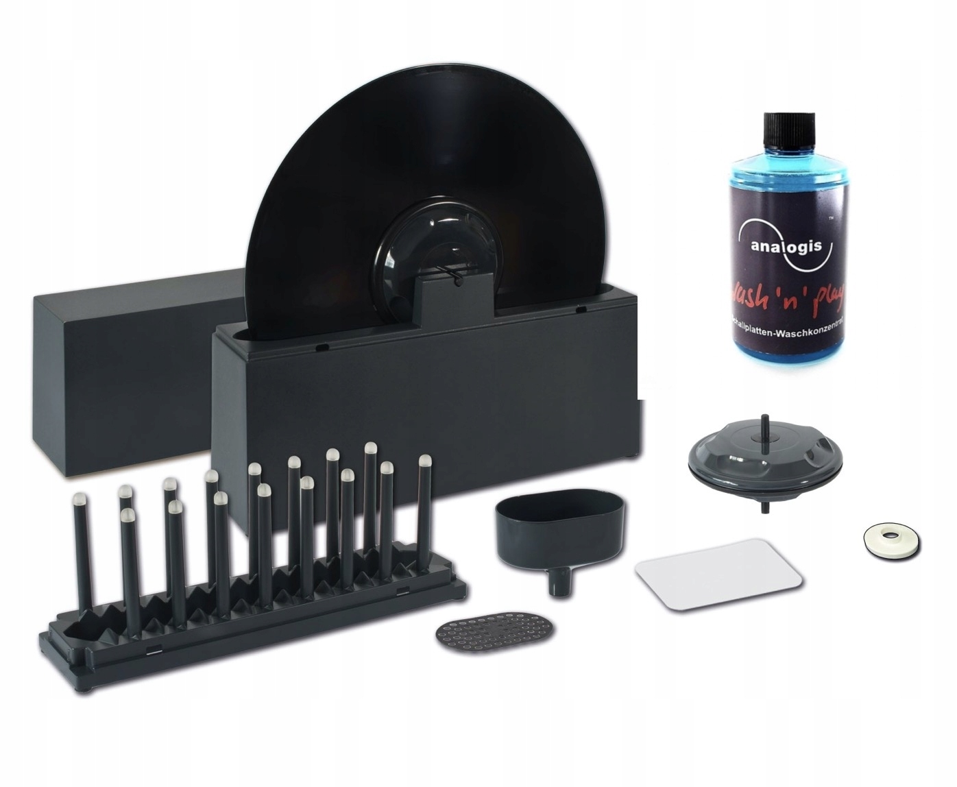 Myjka płyt Lp Analogis wash'n'play z koncentratem na 5L