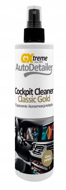 G-xtreme Autodetailer Mleczko Płyn Do Czyszczenia Kokpitu Połysk Gold 300ml