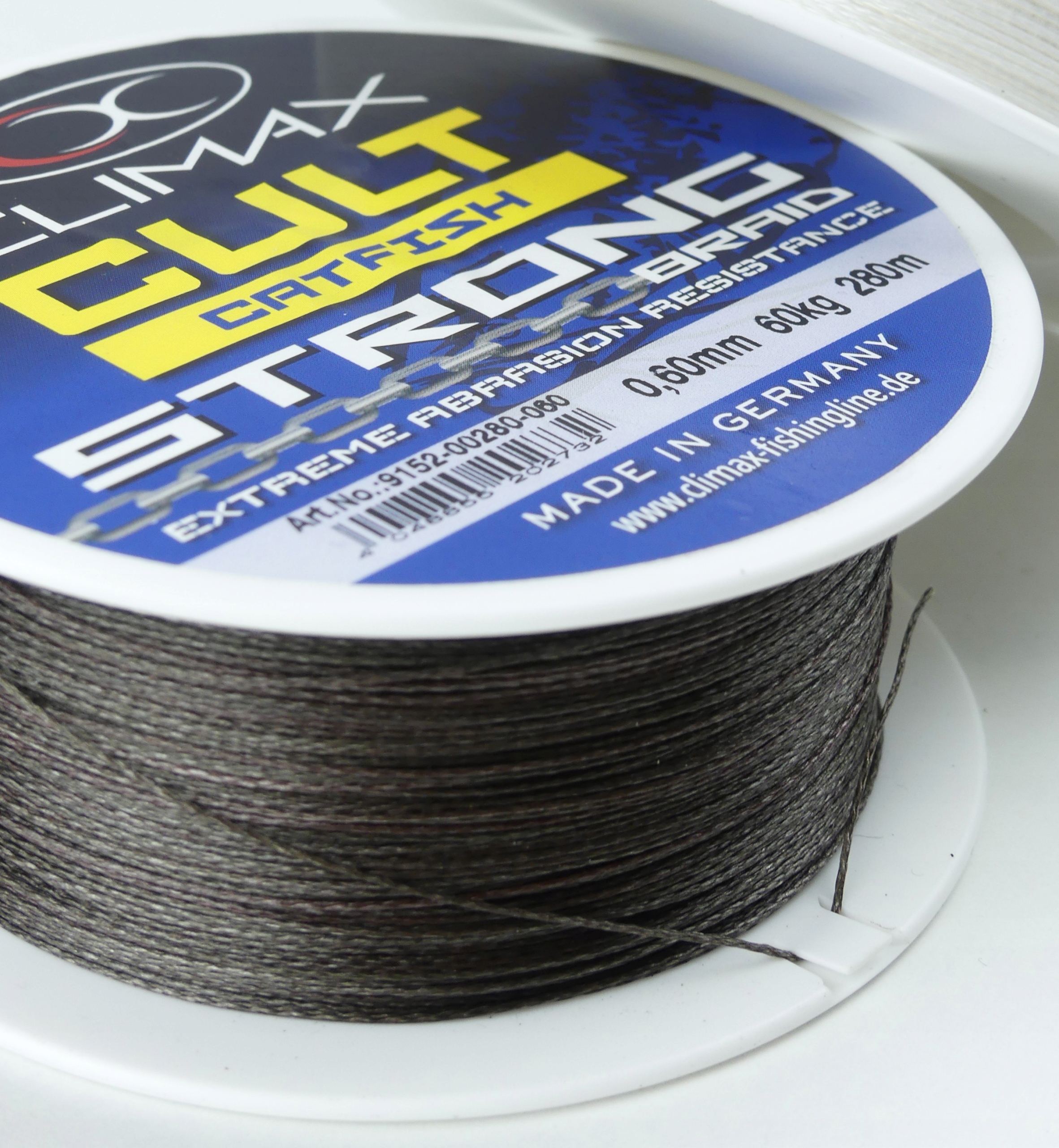 Plecionka sumowa 0.75mm 75kg 280m Climax Catfish Strong brąz