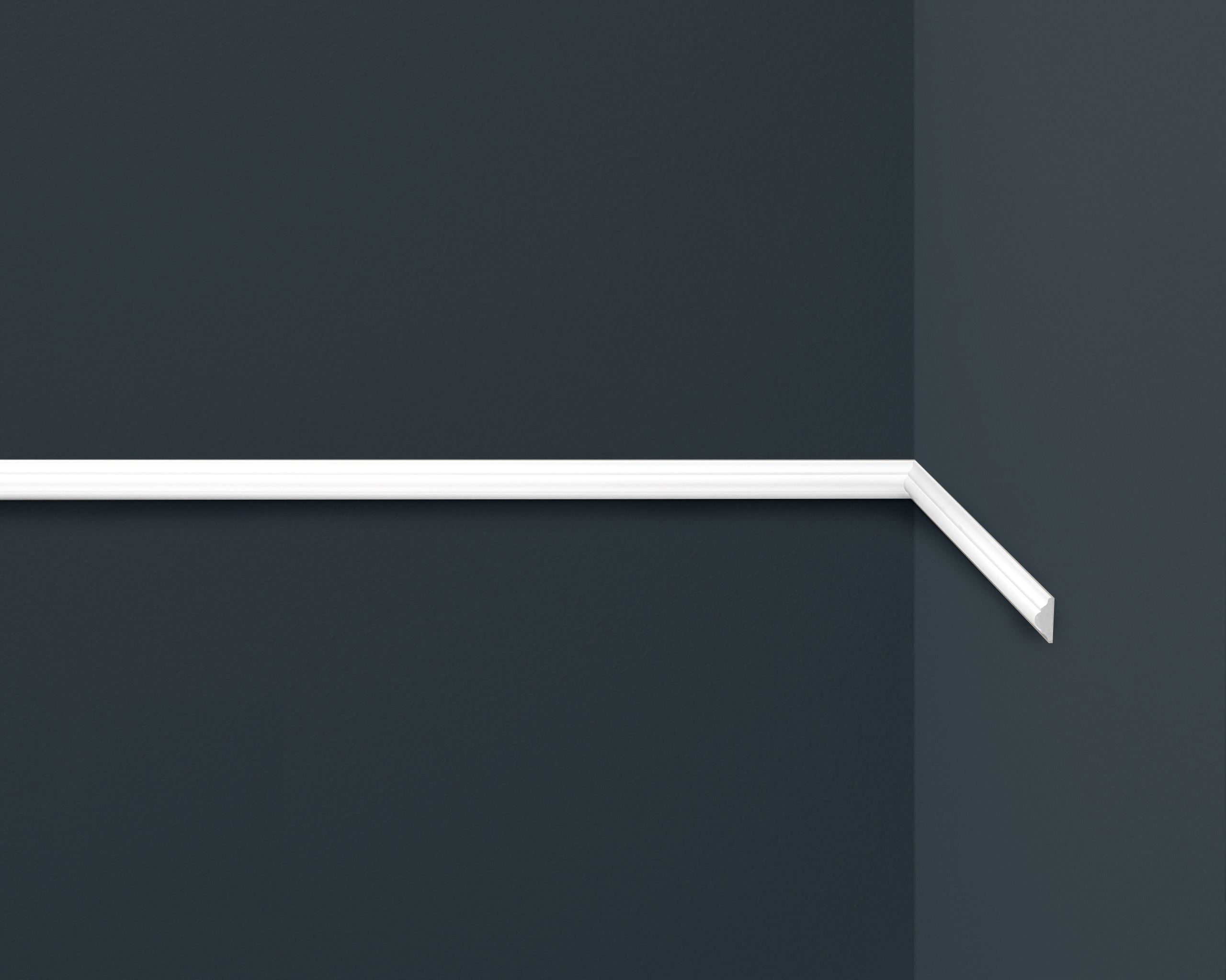 LISTWA biała ścienna ramkowa 2,2x240cm.Creativa naścienna sztukateria LPC03 Marka Creativa by Cezar