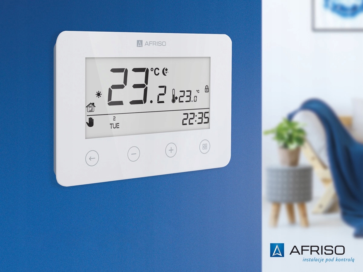 REGULATOR STEROWNIK TERMOSTAT POKOJOWY AFRISO 230V Kod producenta 86019