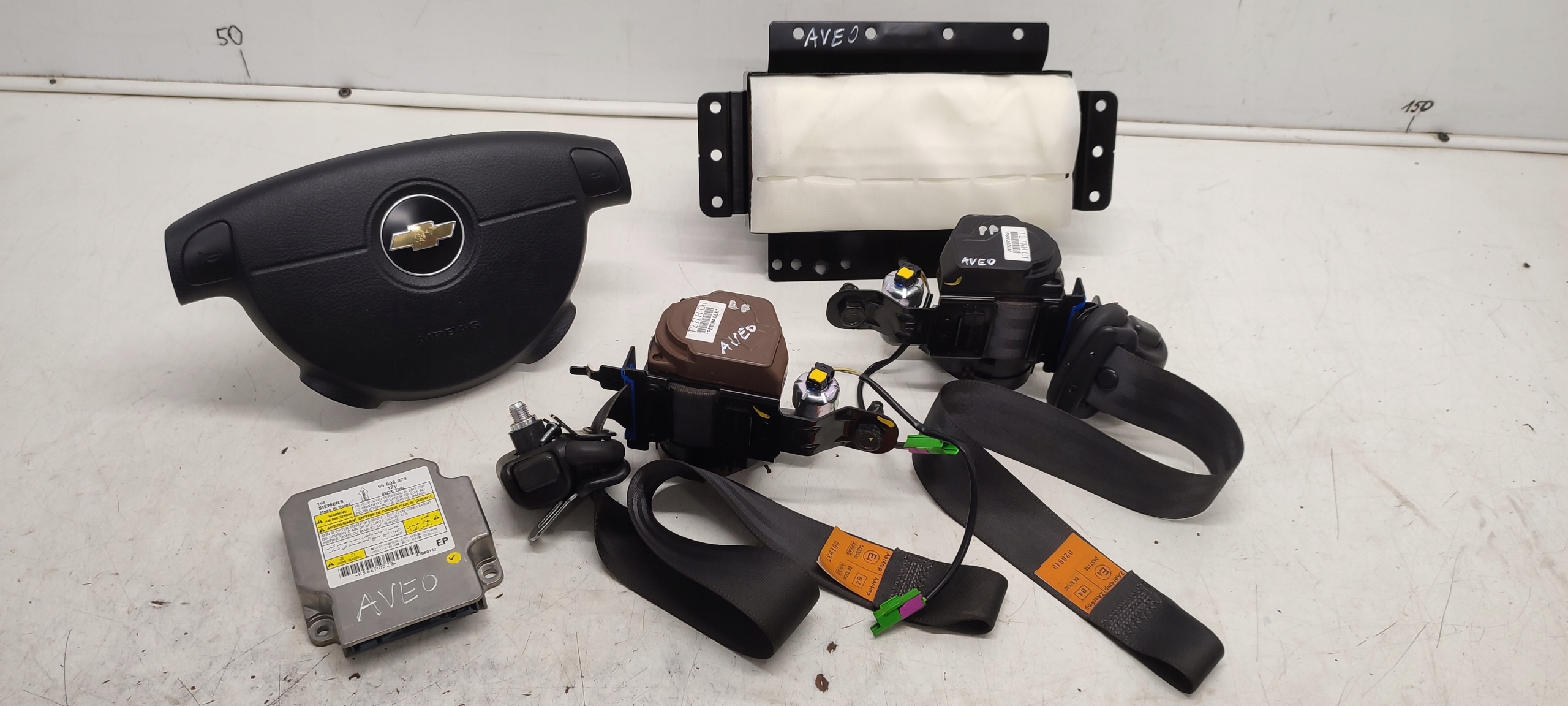 Airbags sensor Gurten kpl Chevrolet Aveo