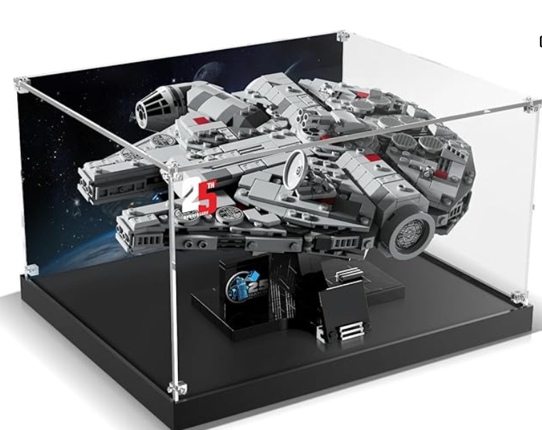 Akrylowa obudowa ekspozycyjna na klocki lego
