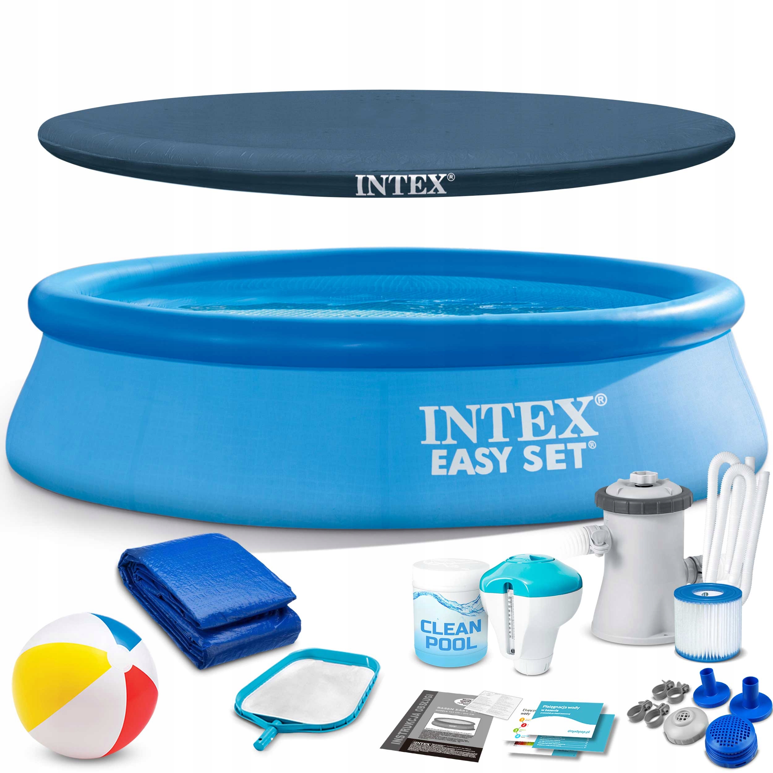 

Basen Ogrodowy Rozporowy Intex 244x61 zestaw 16W1