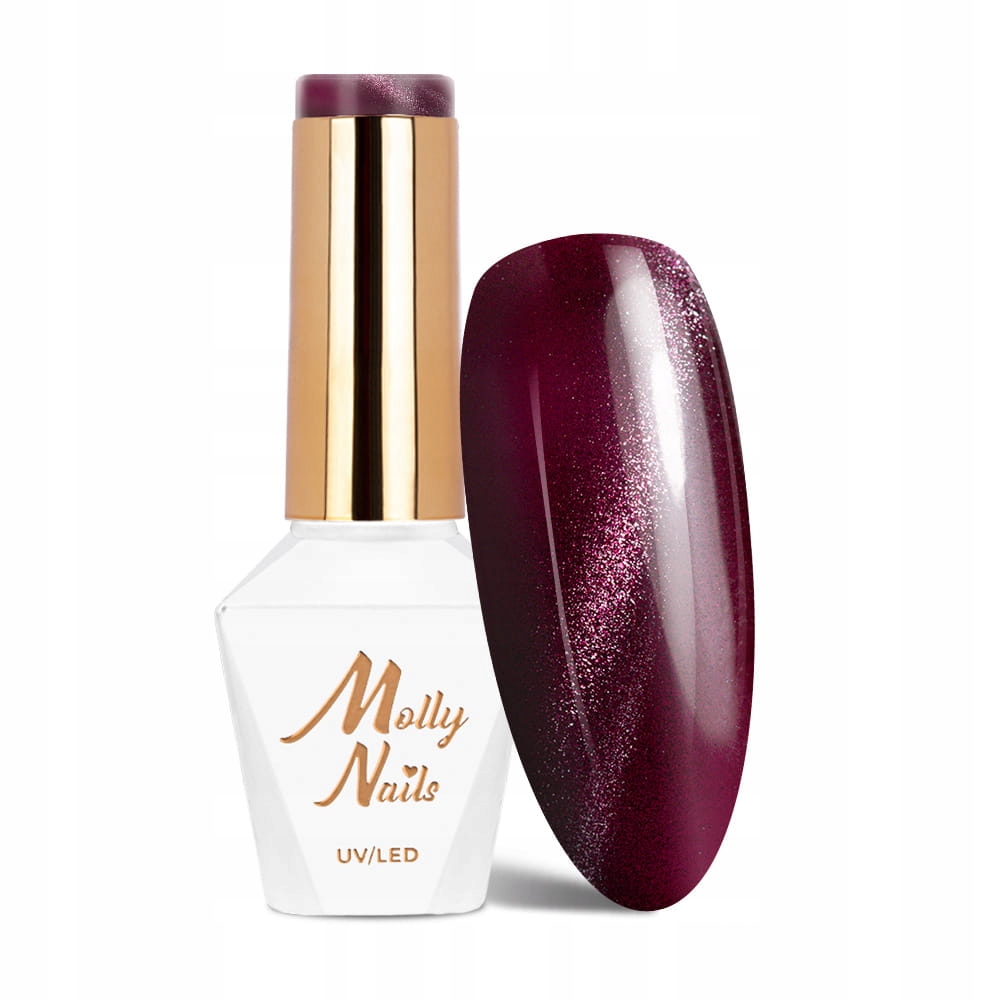 Lakier hybrydowy Molly Nails Cat Eyes nr 233 8g Hema/Di-Hema Free