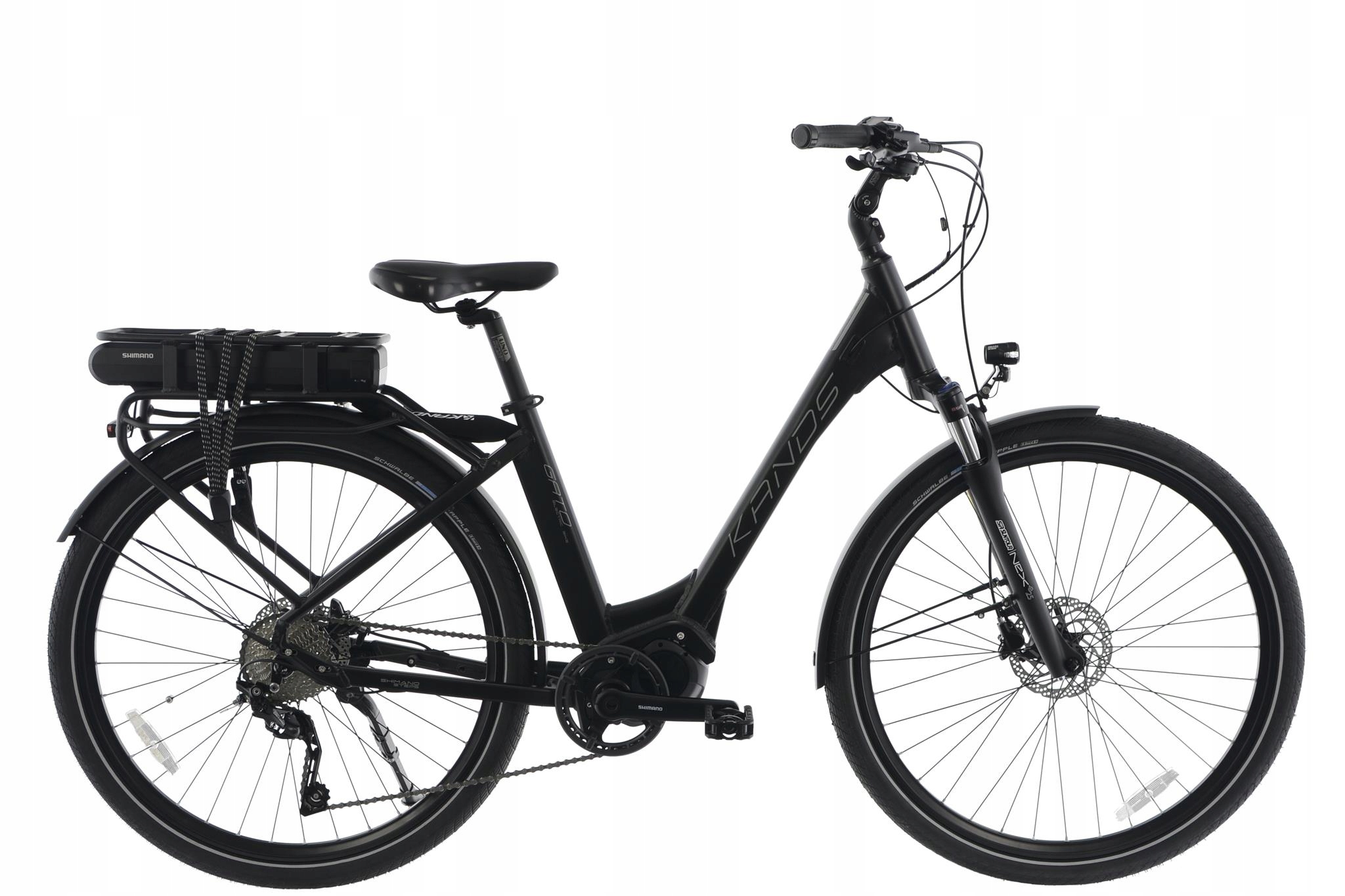 Rower Elektryczny 28 Kands Gato Czarny Mat 18'