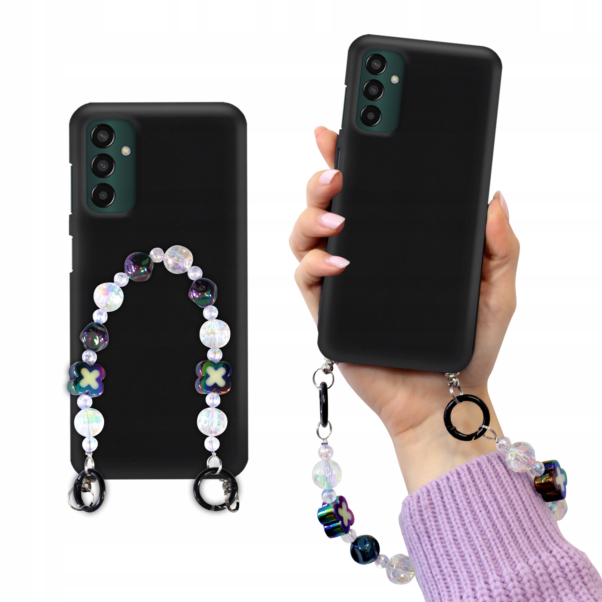 Matné Čierne Puzdro Pre Samsung M23 5G Korale Holo