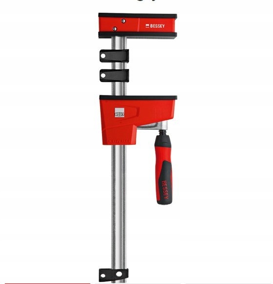 Ścisk stolarski pełnopowierzchniowy 800x95mm 255-930mm Revo Bessey