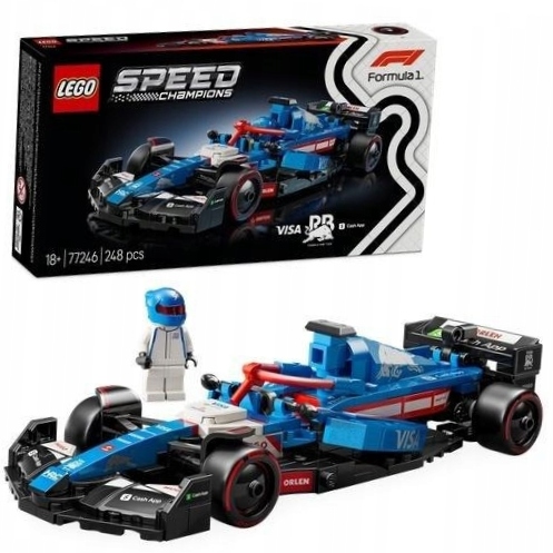 Lego(r) Speed Champions 77246 Bolid F1 Visa Cash