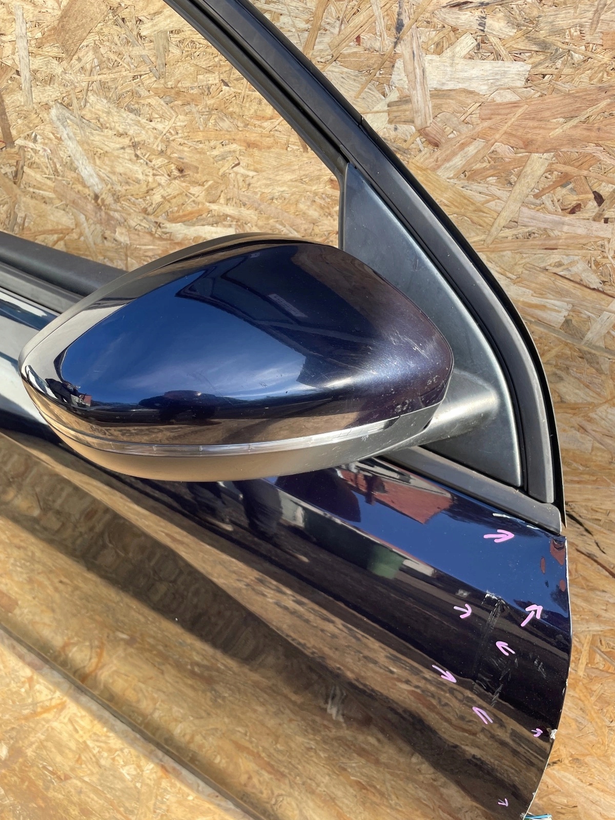 door front front right Peugeot 308 II T9 kombi blue
